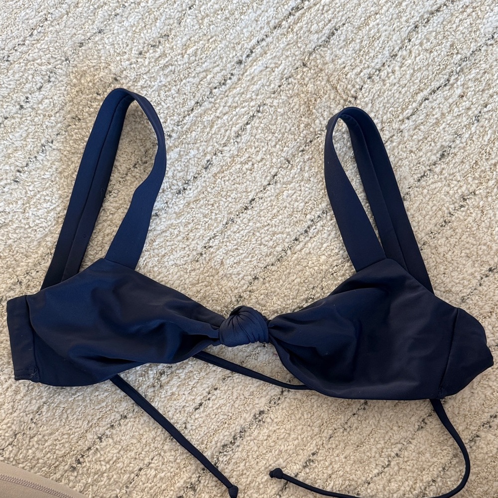 PacSun Navy Blue Bikini Top
